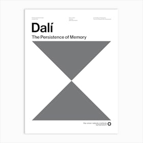 Dalí, The Persistence of Memory Art Print