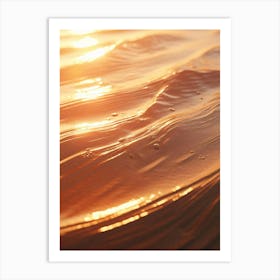 Sunset On The Beach Art Print