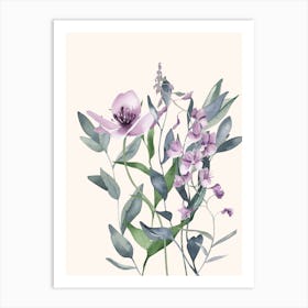 Lily Of The Valley 1 Art Print