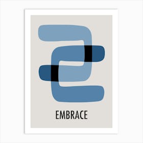 Embrace Zen Abstract Art Print