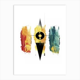 Poster Abstract Illustration Art 15 Art Print