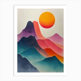 'Sunrise' 40 Art Print