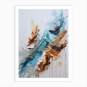 Abstract Painting 17 Art Print