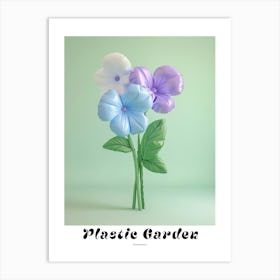 Dreamy Inflatable Flowers Poster Periwinkle 2 Art Print