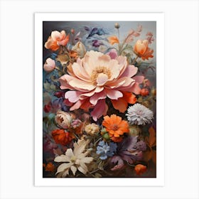 Flowers In A Vase 3 Art Print