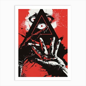 All Seeing Eye 6 Art Print