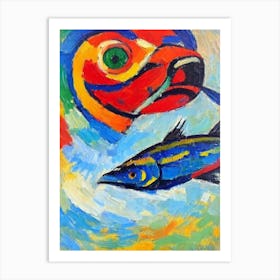 Barracuda Matisse Inspired Art Print