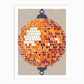 Disco Ball Canvas Print 1 Art Print