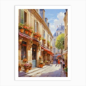 Paris Street 4 Art Print