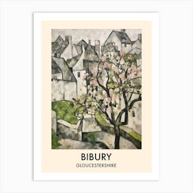 Bibury (Gloucestershire) Painting 4 Travel Poster Art Print