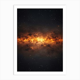 Galaxy In Space 9 Art Print