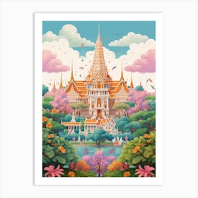 The Grand Palace Bangkok Thailand Art Print