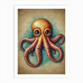 Octopus 38 Art Print