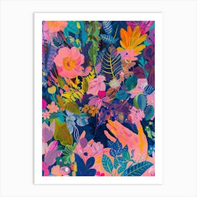 Flower Garden 1 Art Print