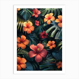 Hibiscus 4 Art Print