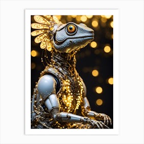 The Majesty Bio-Mechanism Karma Chameleon Art Print