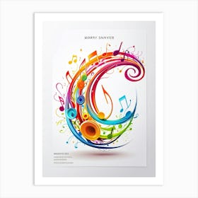 Music Notes Art Print