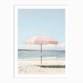 Beach Umbrella 4 Art Print