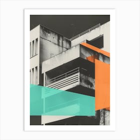 Brutalist016 Art Print