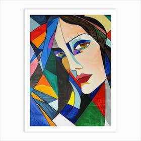 Abstract Of A Woman 10 Art Print