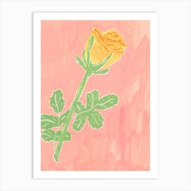 Yellow Rose of Texas Art Print