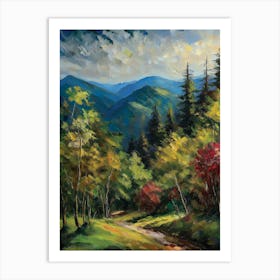 Smoky Mountains 6 Art Print