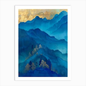 Blue Mountains 20 Art Print