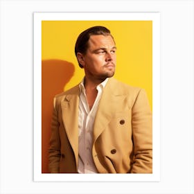 Leonardo DiCaprio Fashion Art Art Print