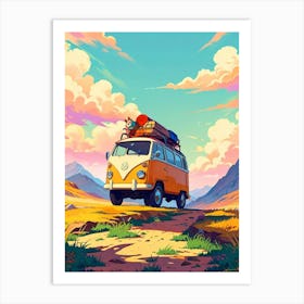 Vw Bus Art Print