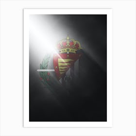Real Valladolid Spain Football Poster Art Print
