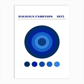 Bauhaus Exhibition 1924 Art Print