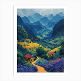 Vietnamese Countryside Art Print