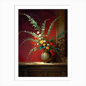 Flowers In A Vase 12 Art Print