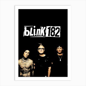 Blink 182 6 Art Print