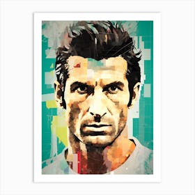 Luis Figo (4) Art Print