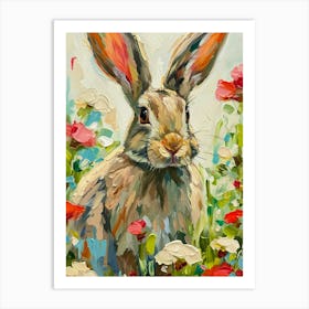 Britannia Petite Rabbit Painting 2 Art Print