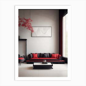 Modern Living Room 10 Art Print