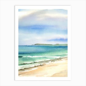 Venus Bay Beach 2, Australia Watercolour Art Print