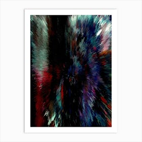 Acrylic Extruded Painting 381 Art Print