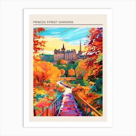 Princes Street Gardens Edinburgh 3 Art Print