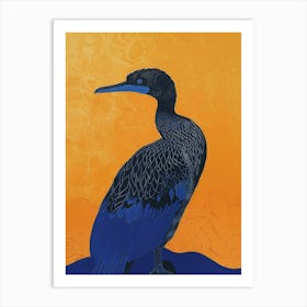 Cormorant Art Print