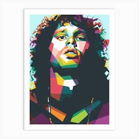 Jim Morrison WPAP fanart Art Print