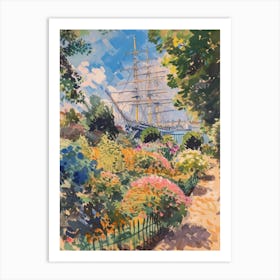 Cutty Sark (Greenwich Park) London Parks Garden 3 Painting Art Print