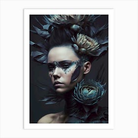 Dark Beauty Art Print