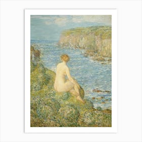 Nymph And Sea, Frederick Childe Hassam Art Print