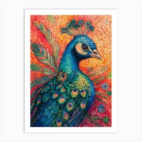 Peacock 6 Art Print