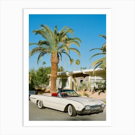 Palm Springs Thunderbird on Film Art Print