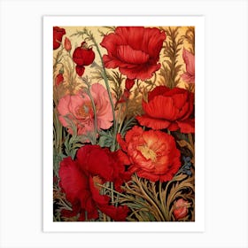 Poppies 17 Art Print