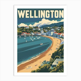 Wellington New Zealand Art Print