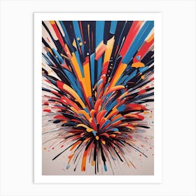 Explosion Art Print